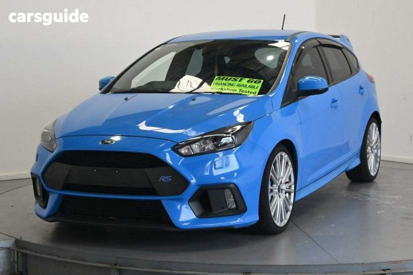 Blue 2017 Ford Focus Hatchback RS