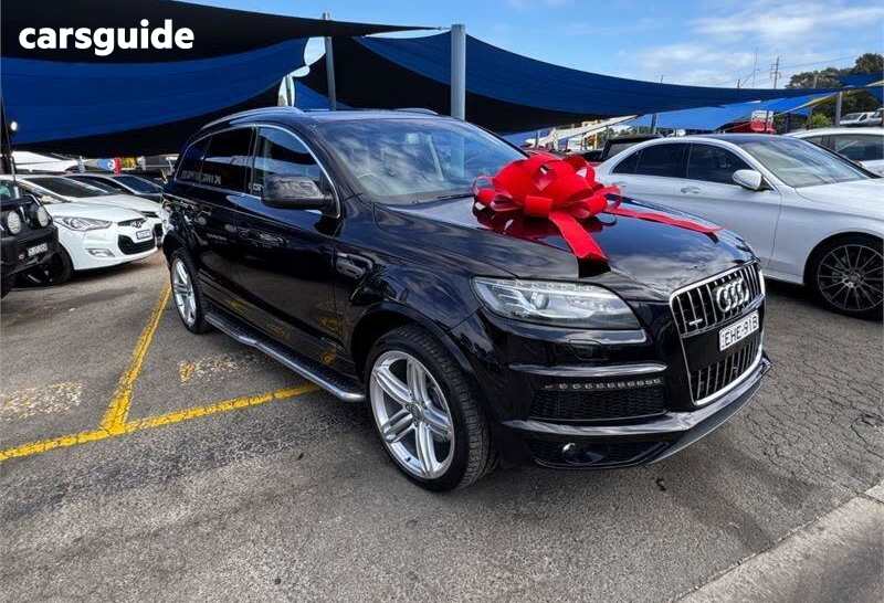 Black 2014 Audi Q7 Wagon 3.0 TDI Quattro