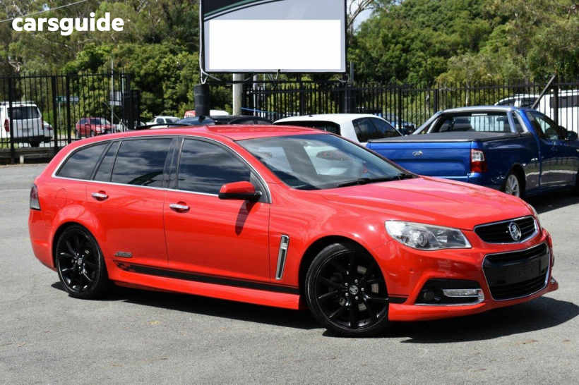 Red 2013 Holden Commodore Sportswagon SS-V