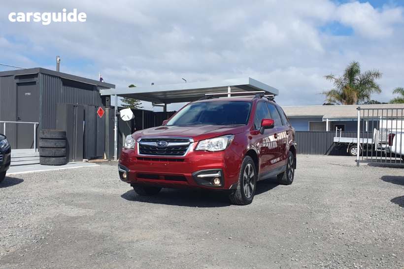 Red 2018 Subaru Forester Wagon 2.0D-L