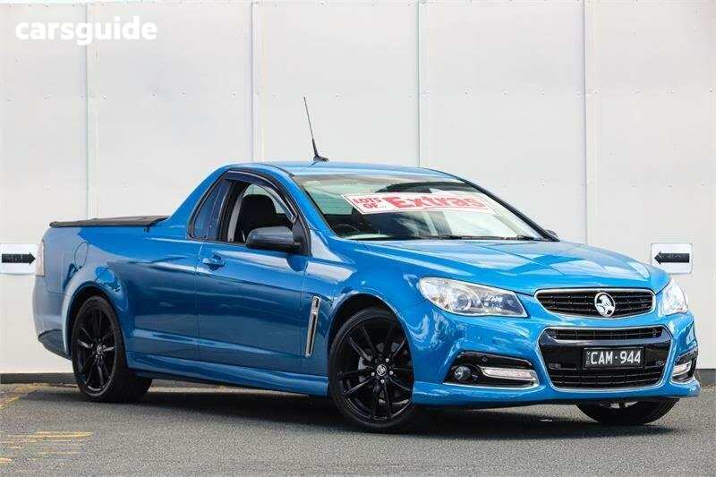 Blue 2015 Holden UTE Utility SV6 Storm