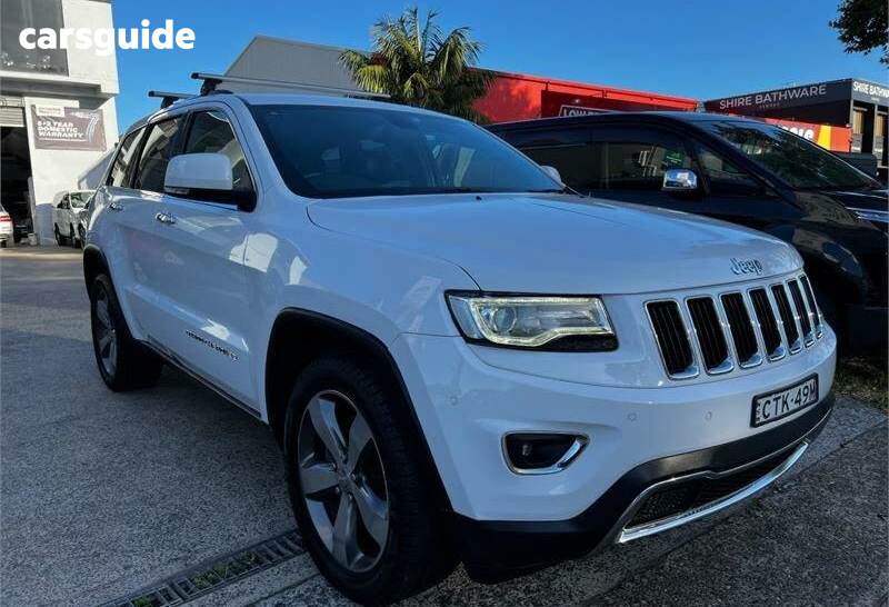White 2014 Jeep Grand Cherokee Wagon Limited (4X4)
