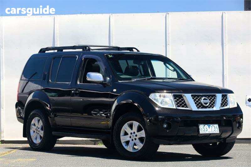Black 2007 Nissan Pathfinder Wagon TI (4X4)