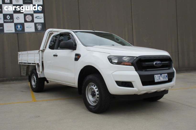 White 2017 Ford Ranger Super Cab Chassis XL 2.2 HI-Rider (4X2)
