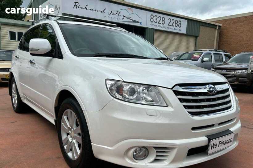 White 2011 Subaru Tribeca Wagon 3.6R Premium (7 Seat)