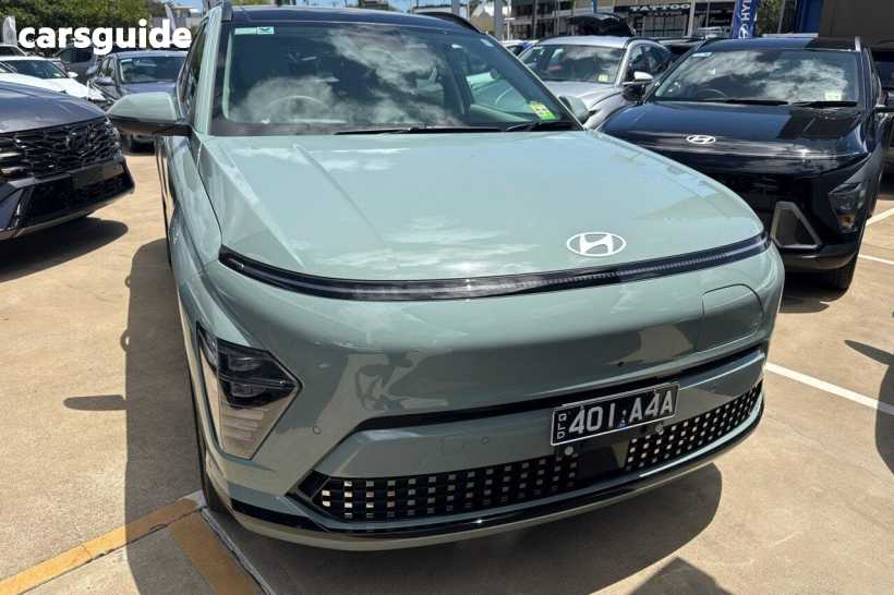 Green 2024 Hyundai Kona Wagon Electric Premium