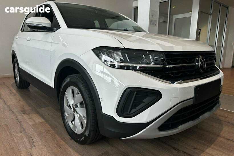 White 2024 Volkswagen T-Cross Wagon 85TFI Life
