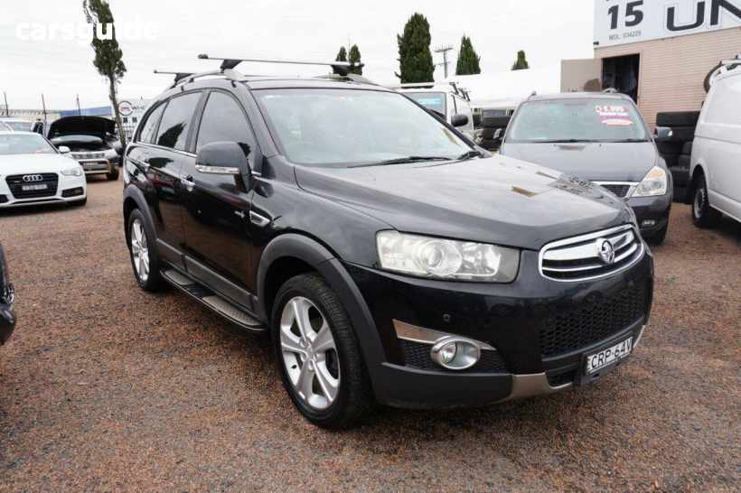 Black 2013 Holden Captiva Wagon 7 LX (4X4)
