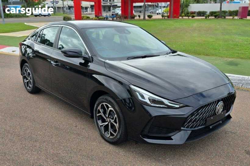 Black 2024 MG MG5 Sedan Vibe