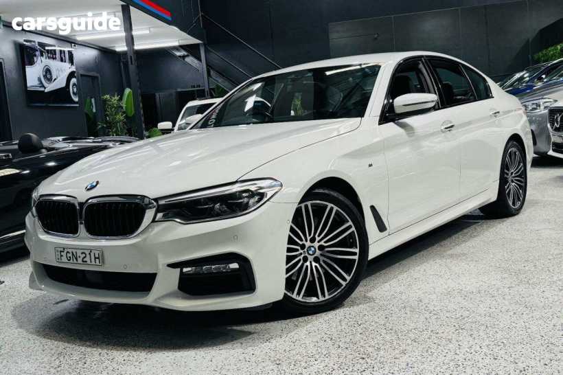 White 2017 BMW 530I Sedan M-Sport