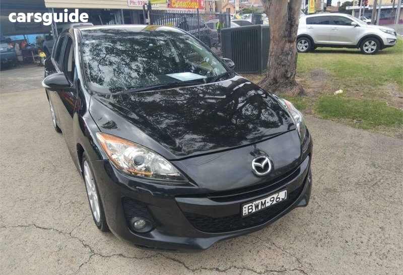 Black 2011 Mazda 3 Hatchback SP25