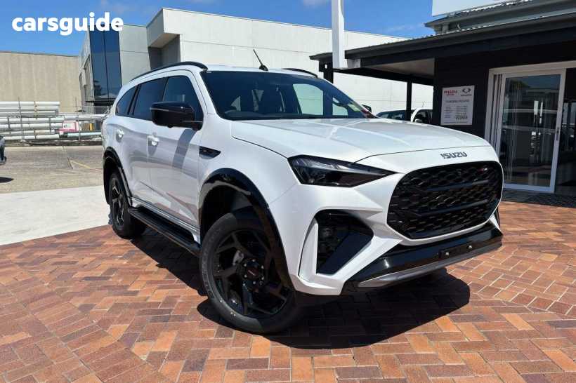 White 2025 Isuzu MU-X Wagon X-TERRAIN Rev-Tronic