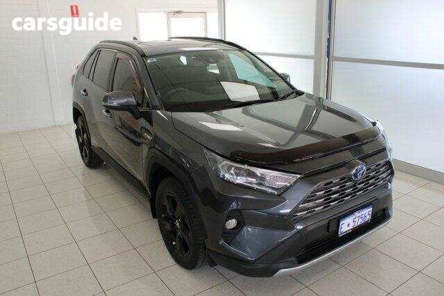 Grey 2019 Toyota RAV4 Wagon RAV4 AWD HYBRID CVT CRUISER (SS) 3X38560 002
