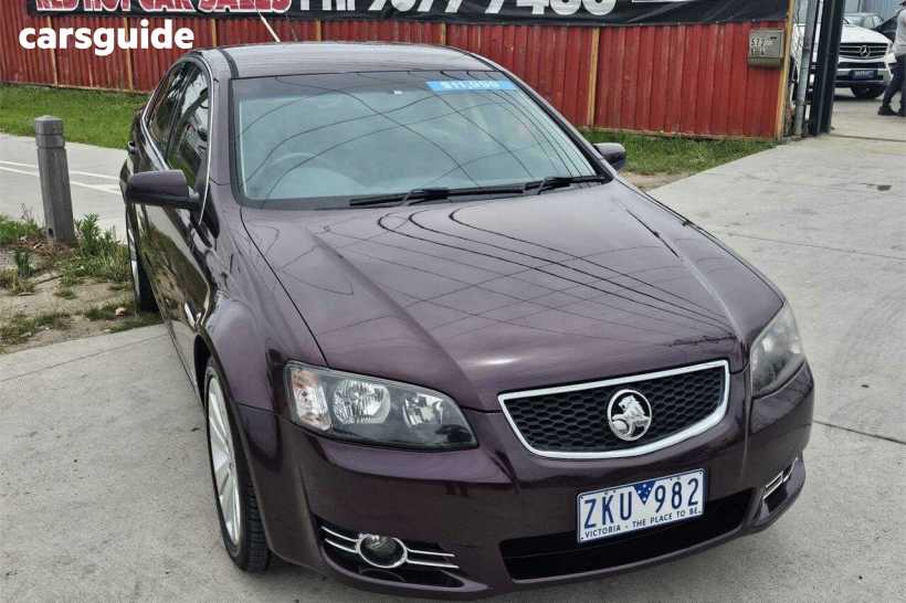 Blue 2012 Holden Commodore Sedan Z-Series