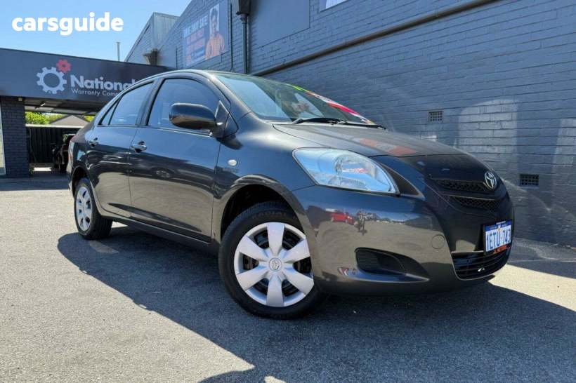 Grey 2006 Toyota Yaris Sedan YRS