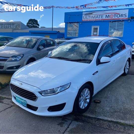 White 2015 Ford Falcon Sedan (LPI)
