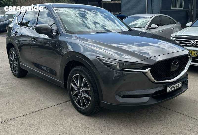 Grey 2018 Mazda CX-5 Wagon Akera (4X4)