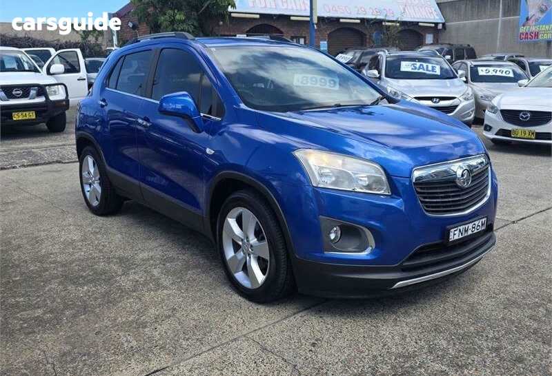 Blue 2013 Holden Trax Wagon LTZ