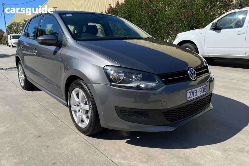 Grey 2013 Volkswagen Polo Hatchback 77 TSI Comfortline