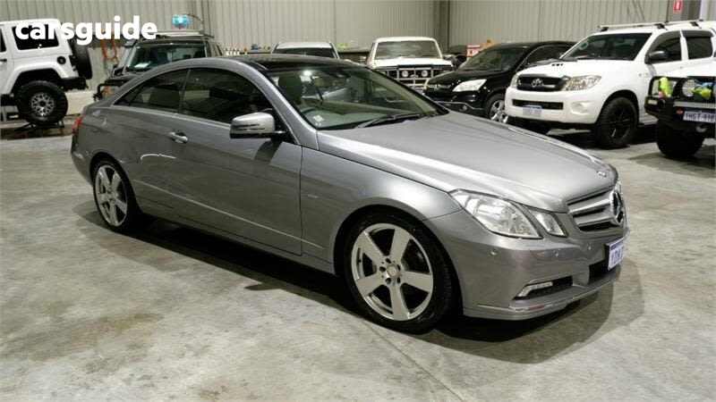 Grey 2010 Mercedes-Benz E250 Coupe CGI Elegance