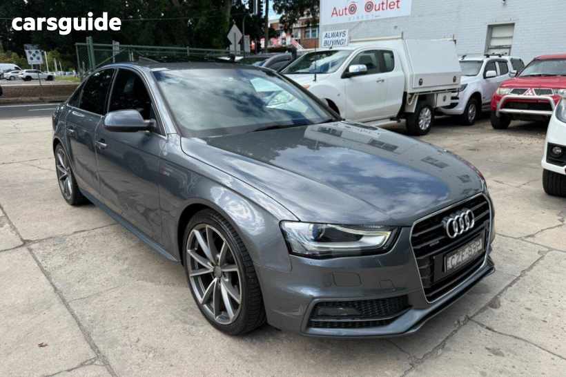 Grey 2015 Audi A4 Sedan 2.0 Tfsi S-Line Sport Plus