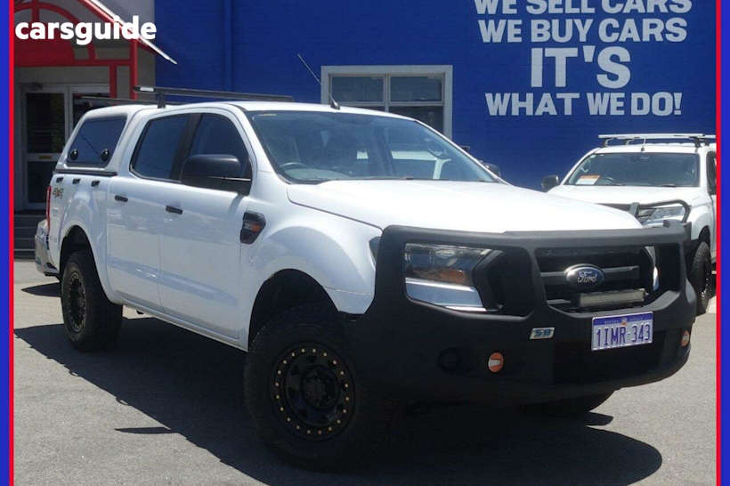 White 2018 Ford Ranger Crew Cab Utility XL 3.2 (4X4)