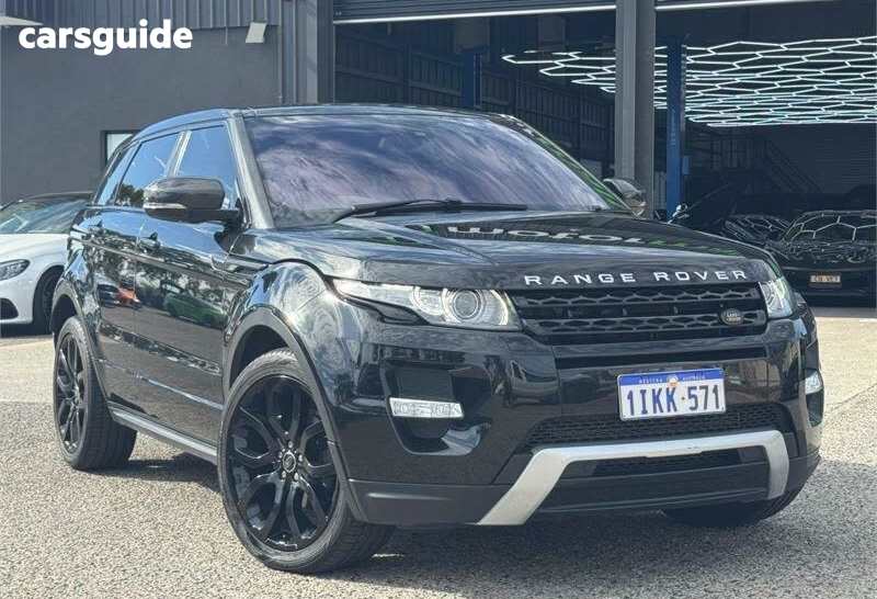 Black 2013 Land Rover Range Rover Evoque Wagon SI4 Dynamic