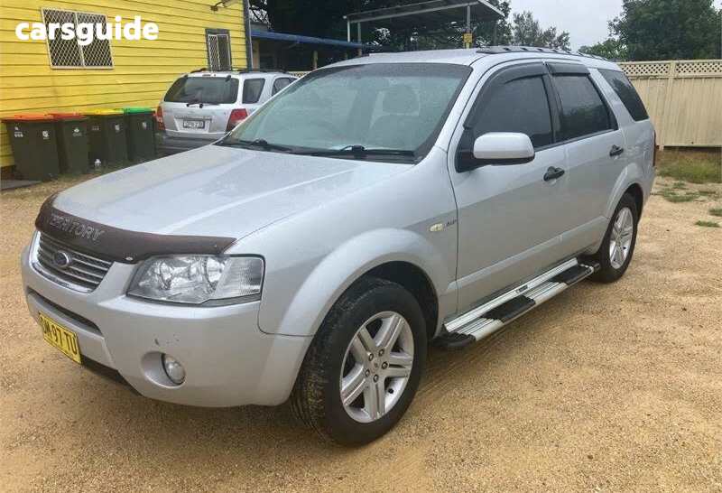 Silver 2007 Ford Territory Wagon Ghia (4X4)