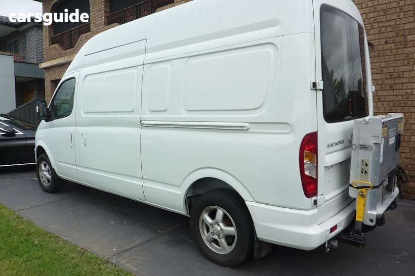White 2013 LDV V80 Van LWB High