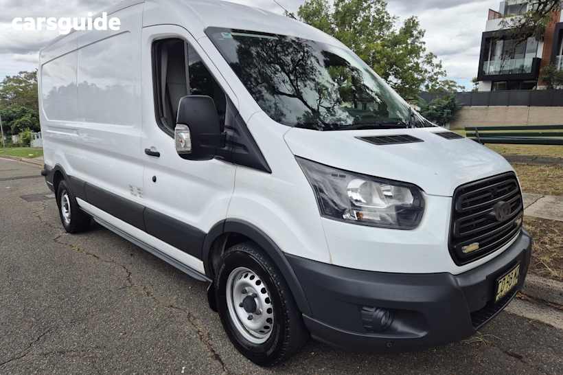 White 2017 Ford Transit Van 350L (LWB) FWD Mid Roof