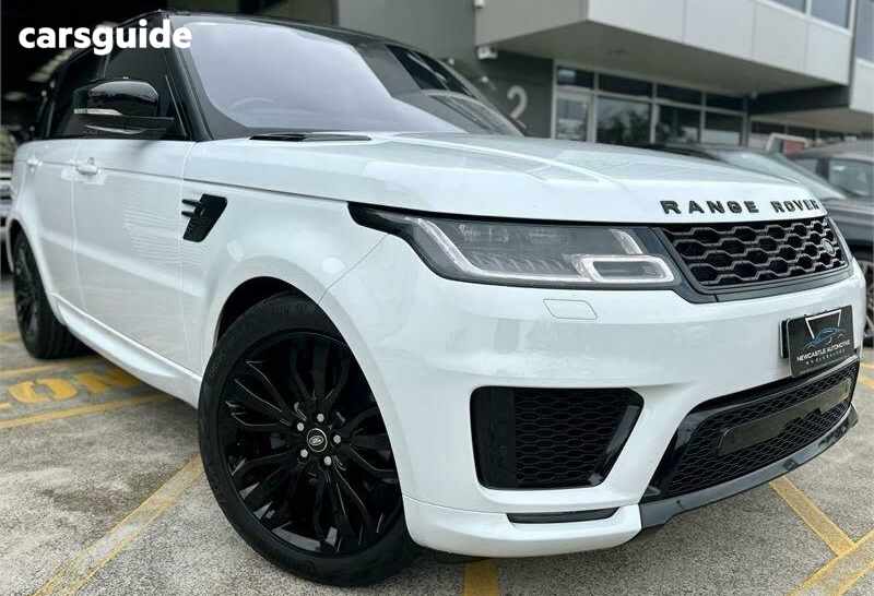 White 2018 Land Rover Range Rover Sport Wagon TDV6 SE