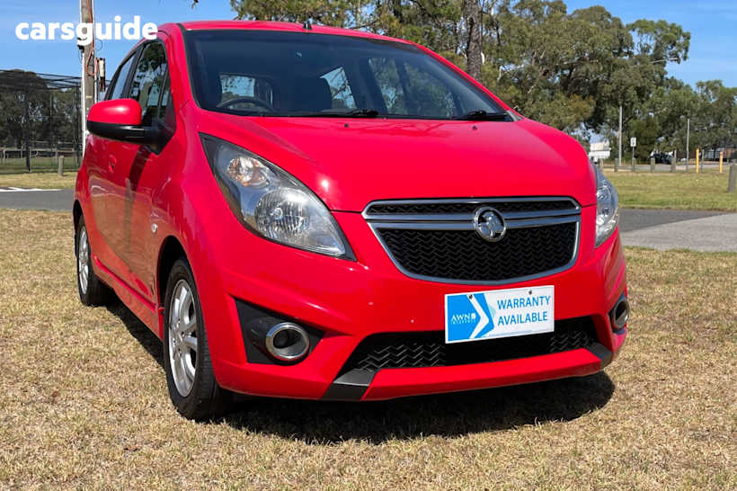 Red 2013 Holden Barina Spark Hatchback CD