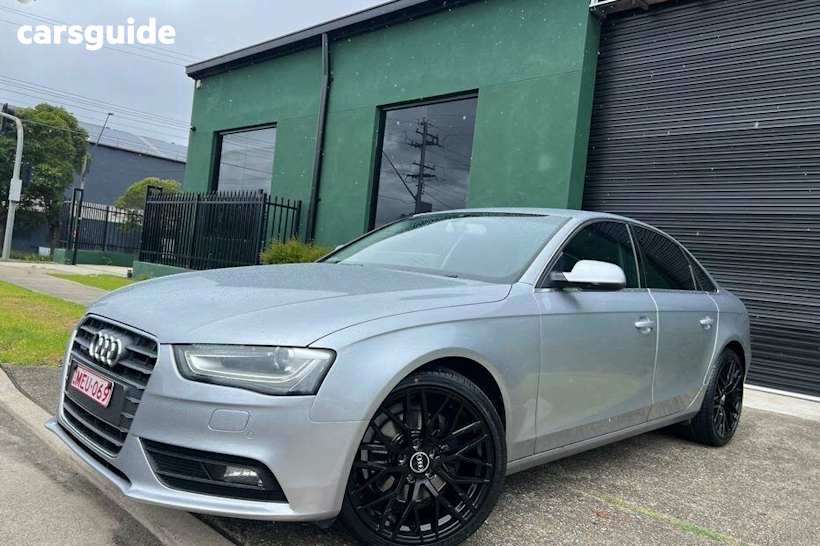 Silver 2014 Audi A4 Sedan 2.0 Tfsi S-Line Quattro