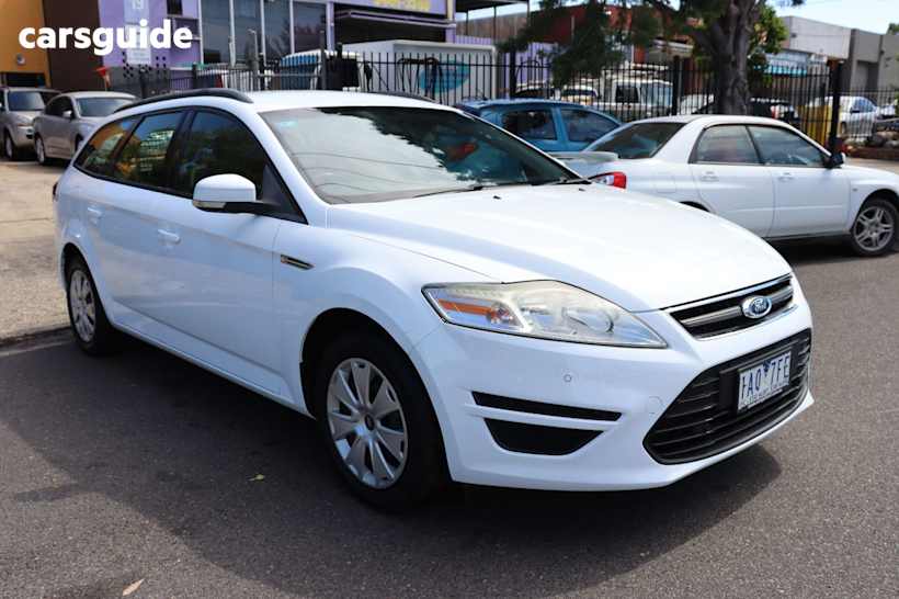 White 2013 Ford Mondeo Wagon LX