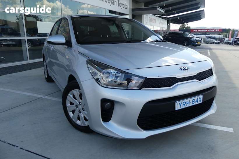 Silver 2018 Kia RIO Hatchback S