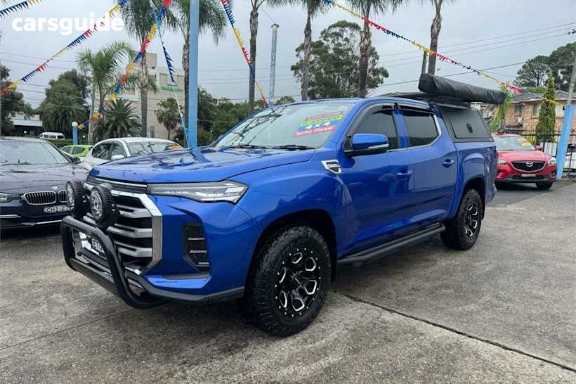Blue 2022 LDV T60 Double Cab Utility MAX PRO (4X4)