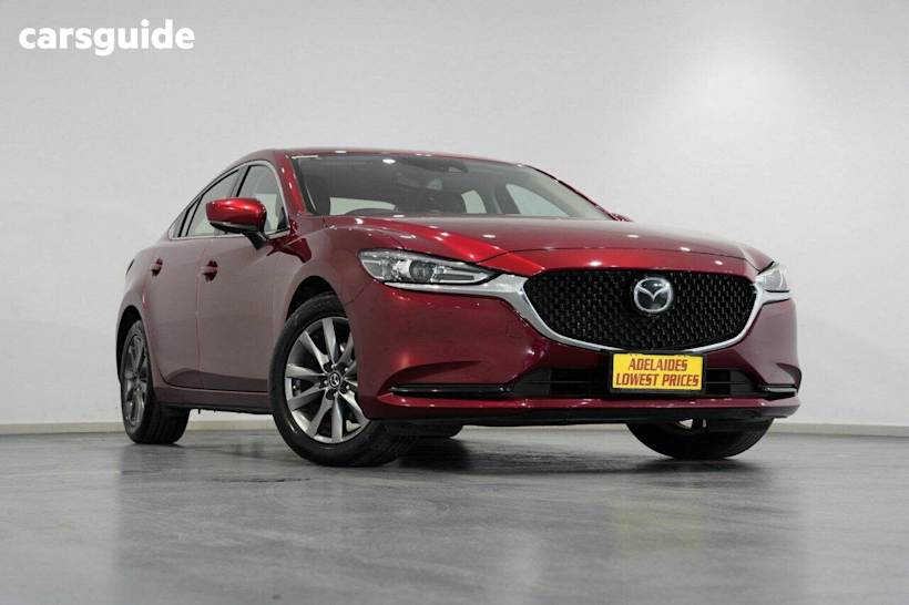 Red 2020 Mazda 6 Sedan Sport