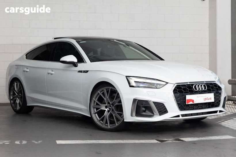 White 2020 Audi A5 Sportback 40 Tfsi S Line Mhev
