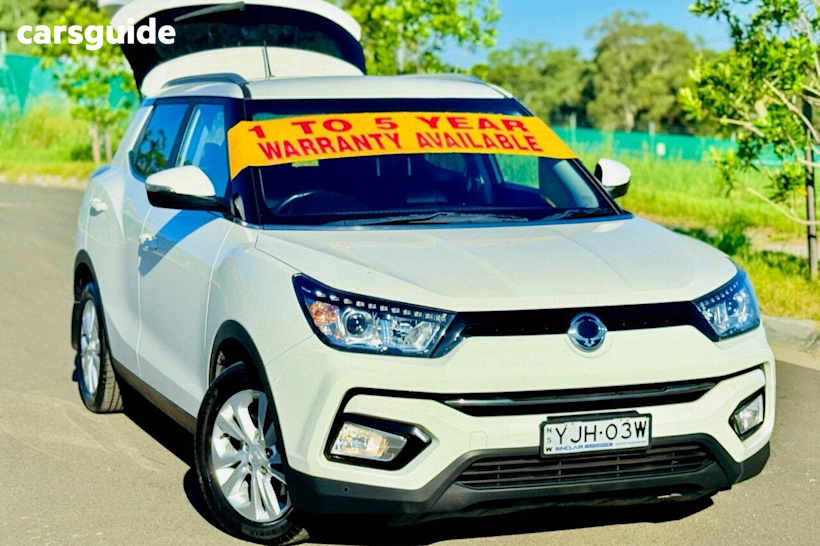 White 2019 Ssangyong Tivoli Wagon ELX