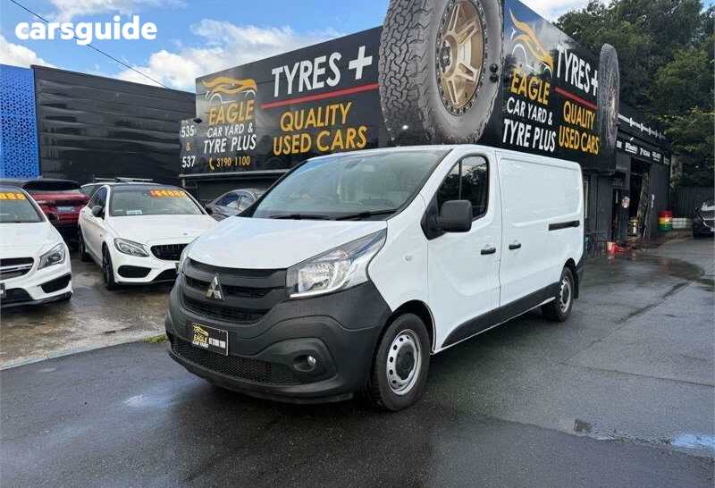 White 2022 Mitsubishi Express Van Glx+ LWB (multimedia/Navi)