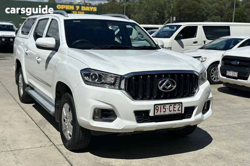 White 2021 LDV T60 Double Cab Utility PRO (4X4)