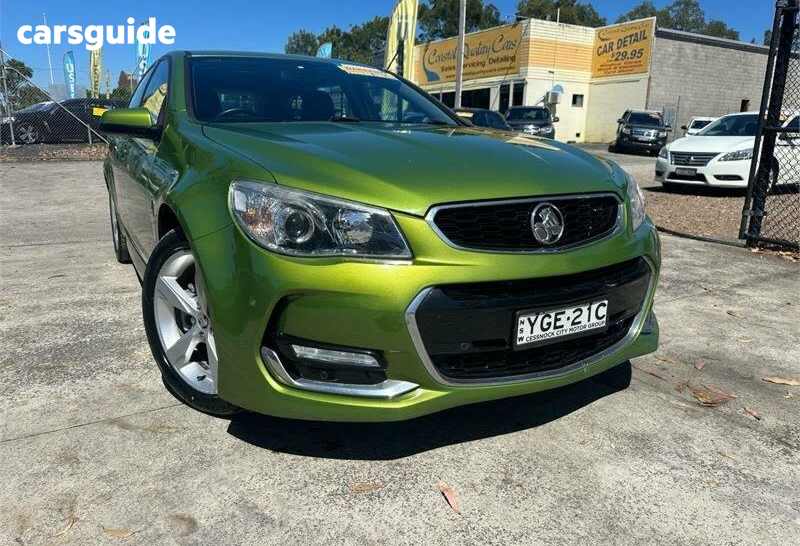 Green 2016 Holden Commodore Sportswagon SV6