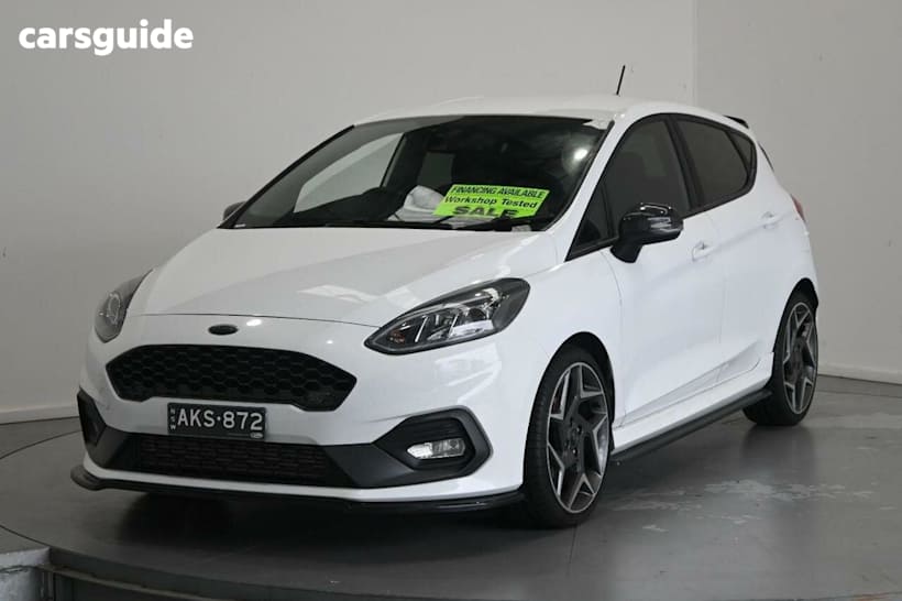 White 2021 Ford Fiesta Hatchback ST