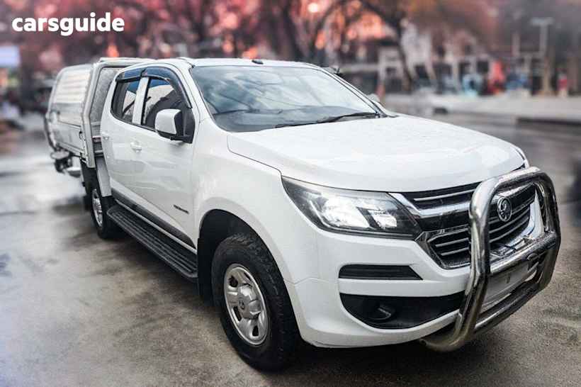 White 2017 Holden Colorado Crew Cab Chassis LS (4X2)