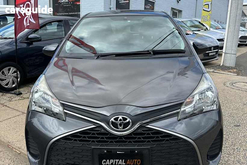 Grey 2015 Toyota Yaris Hatchback Ascent