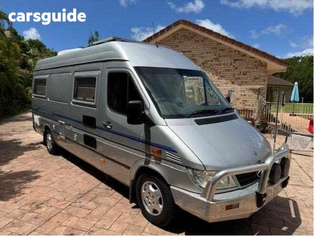 Silver 2005 Mercedes-Benz Sprinter Cab Chassis 313CDI LWB