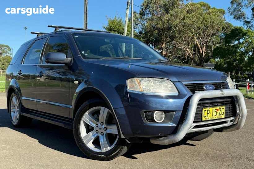 Grey 2009 Ford Territory Wagon TS Limited Edition (rwd)