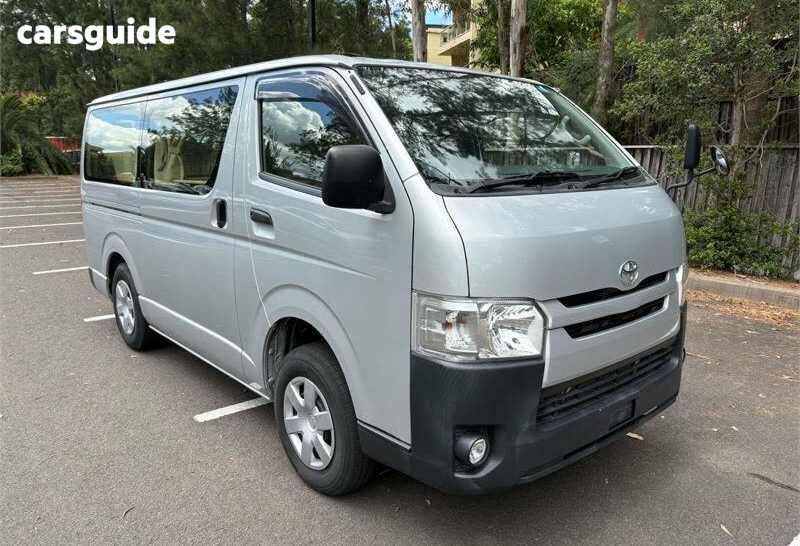 Silver 2017 Toyota Hiace Commercial LWB 4WD