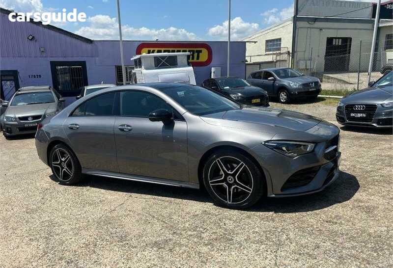 Grey 2019 Mercedes-Benz CLA200 Coupe