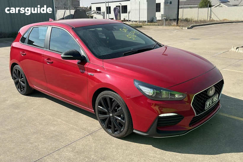Red 2020 Hyundai I30 Hatchback N Line
